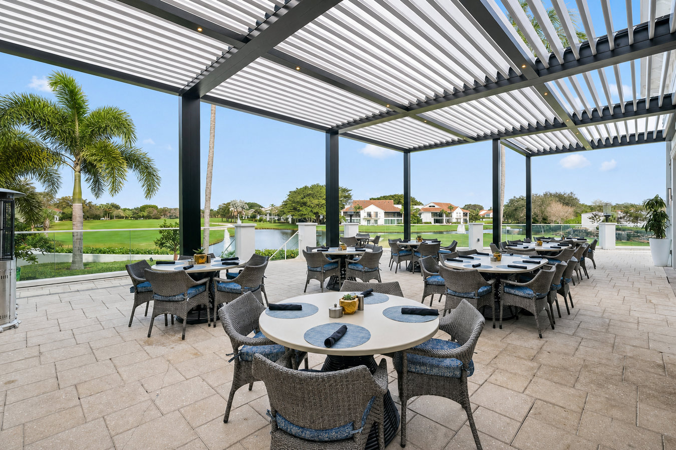 Pergola installation
